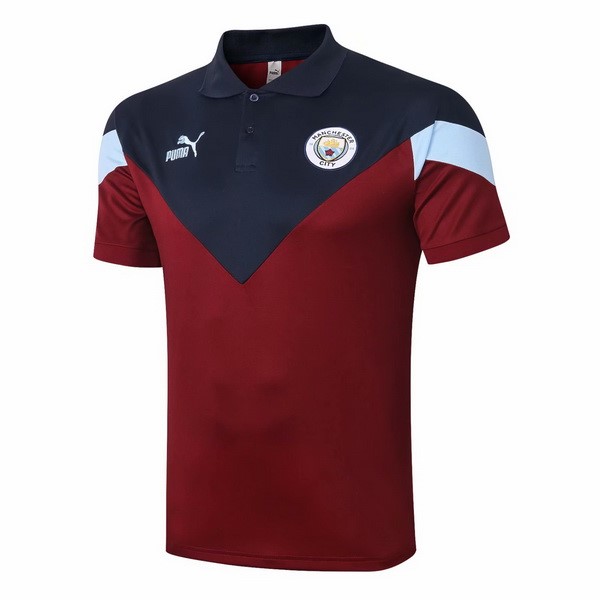 Polo Manchester City 2020 2021 Borgona